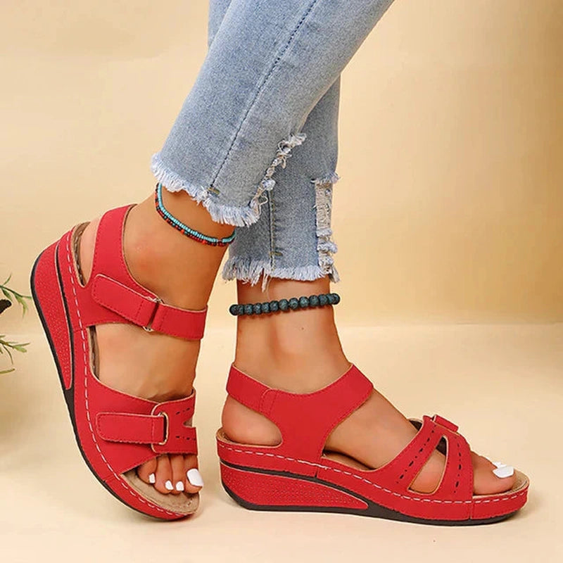 Lily Melbourne Loes - Comfortable open toe orthopedic sandals for all-day support