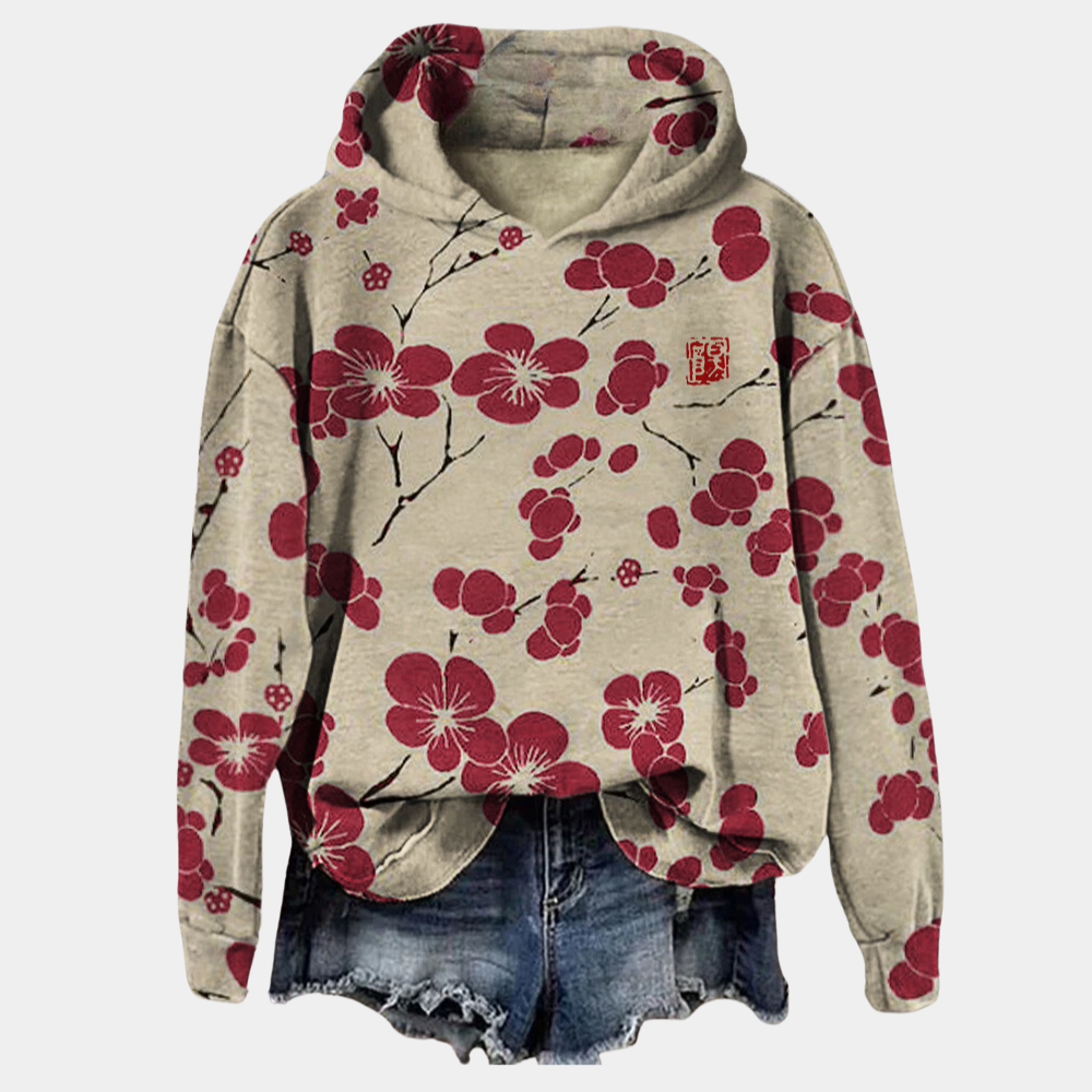 Lily Melbourne Maeve Women's Cozy Winter Floral Sweater - Stylish & Warm