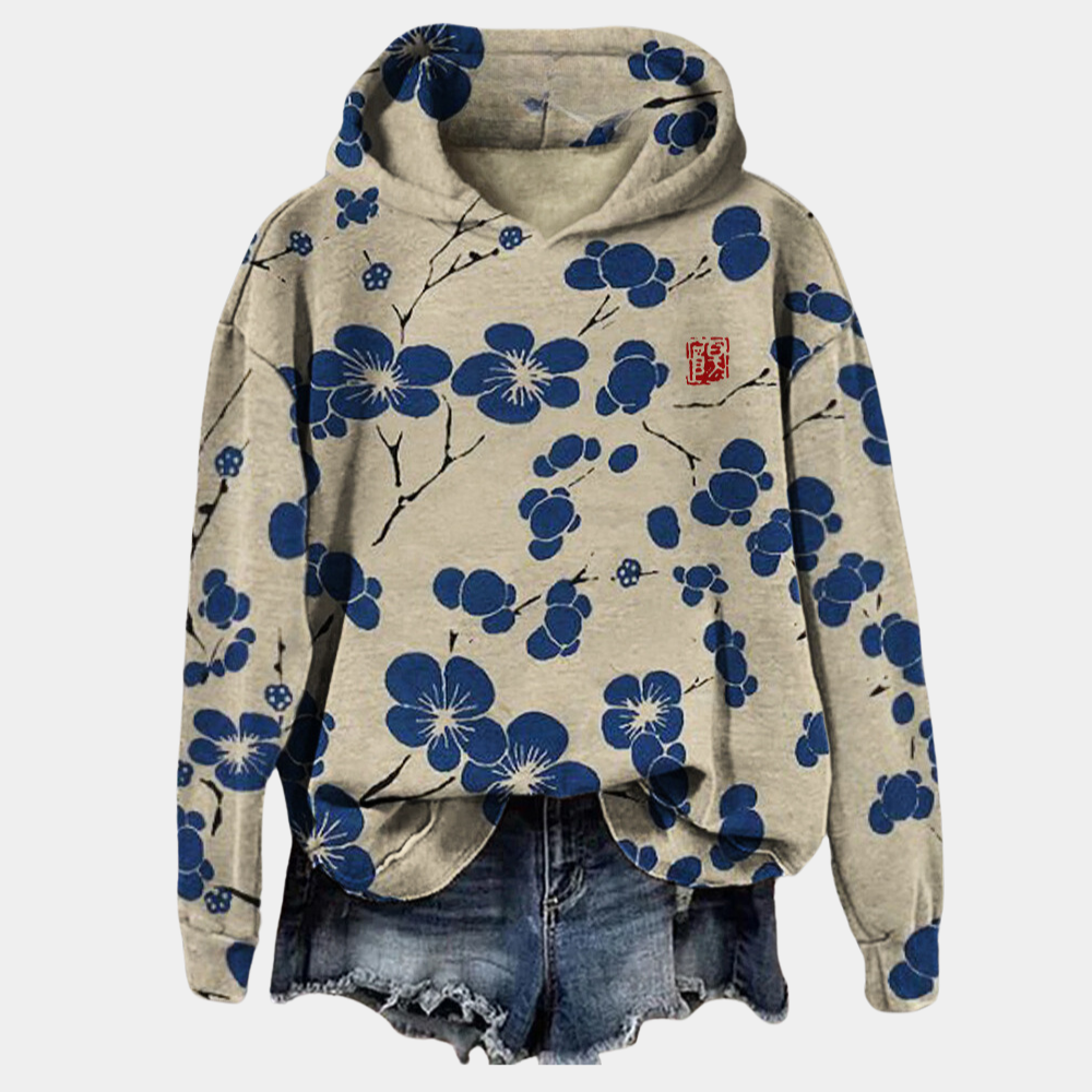 Lily Melbourne Maeve Women's Cozy Winter Floral Sweater - Stylish & Warm
