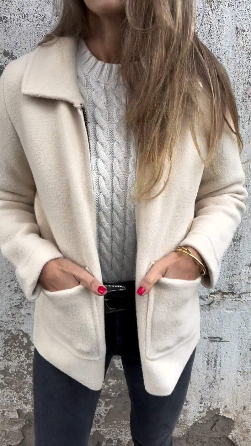 Lily Melbourne Maya - Elegant wool cardigan jacket for stylish comfort