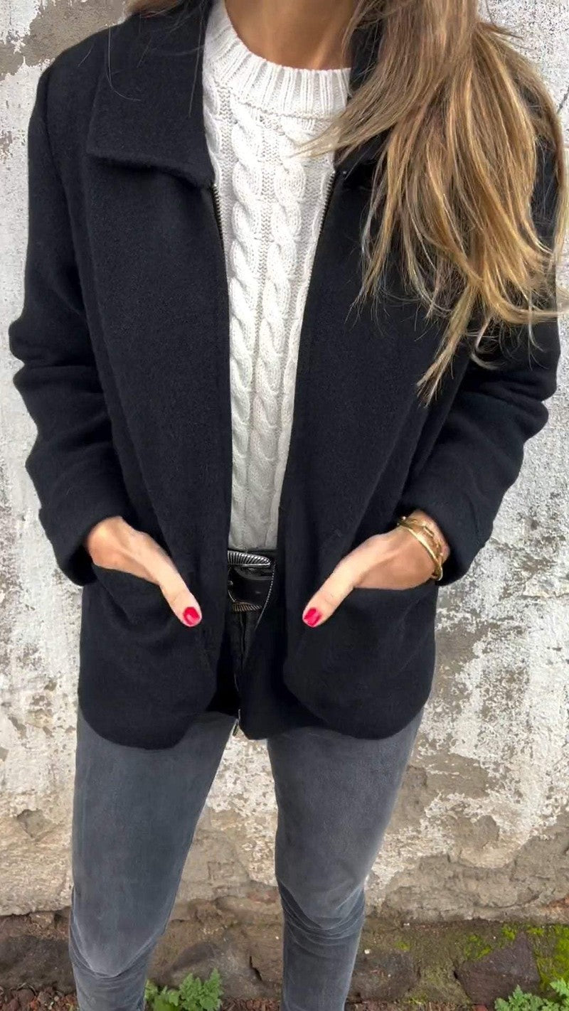 Lily Melbourne Maya - Elegant wool cardigan jacket for stylish comfort