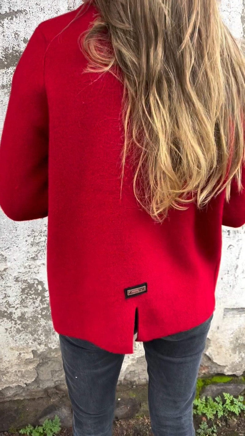 Lily Melbourne Maya - Elegant wool cardigan jacket for stylish comfort