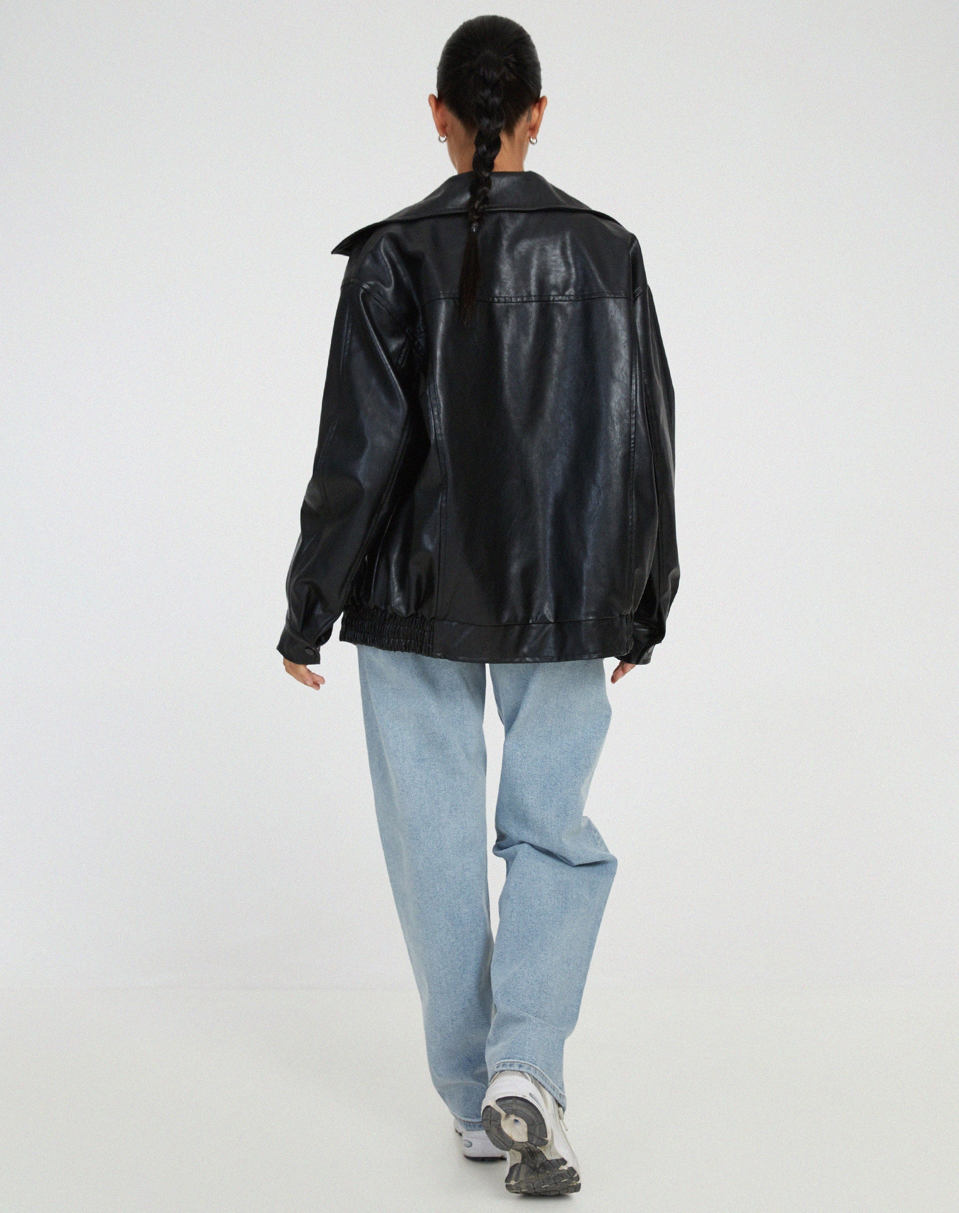 Lily Melbourne Meadow Classic PU Leather Jacket - Stylish & Durable
