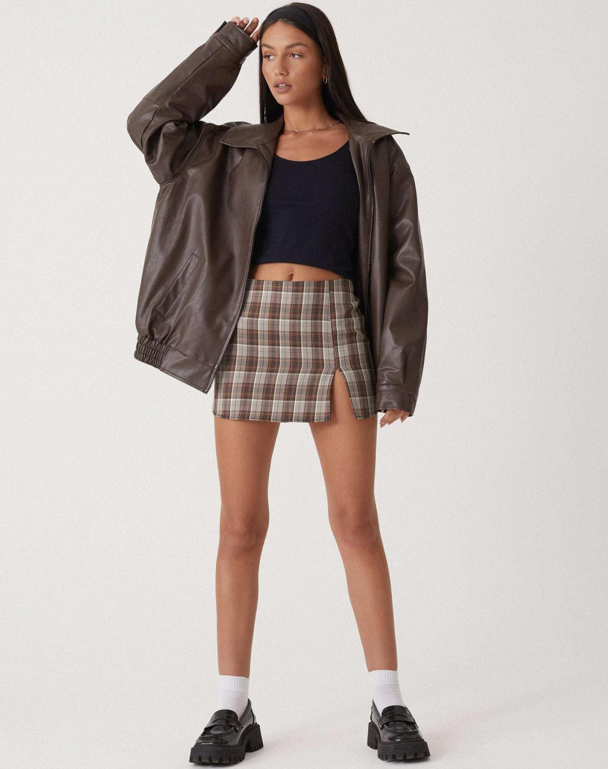 Lily Melbourne Meadow Classic PU Leather Jacket - Stylish & Durable