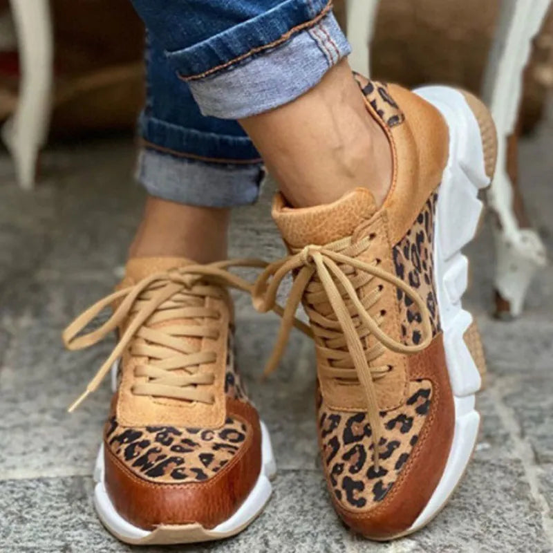 Lily Melbourne Mia - Stylish and comfortable leopard sneakers