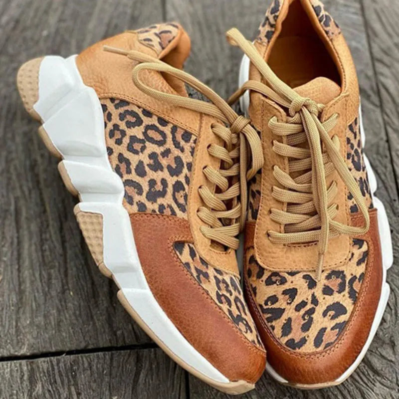 Lily Melbourne Mia - Stylish and comfortable leopard sneakers