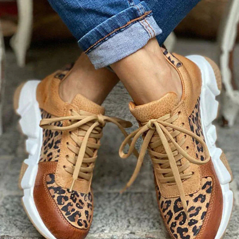 Lily Melbourne Mia - Stylish and comfortable leopard sneakers