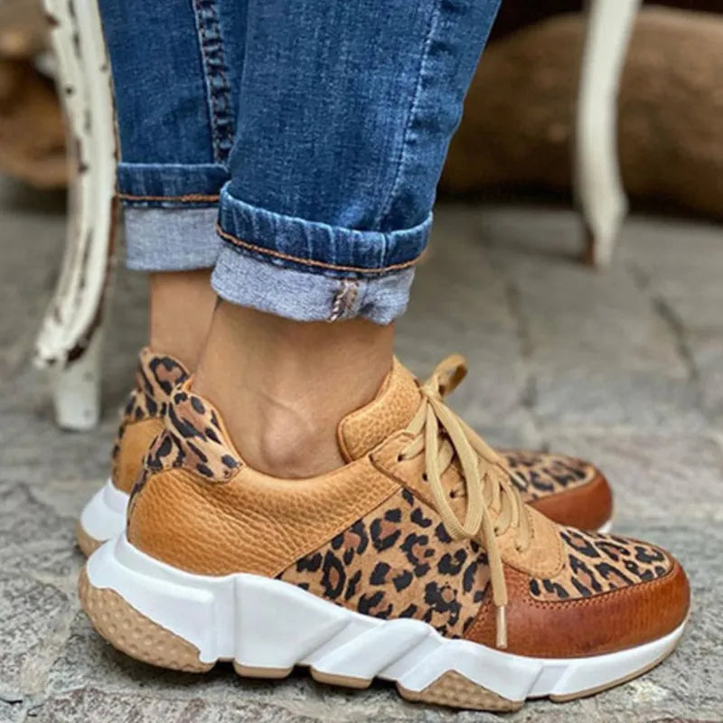 Lily Melbourne Mia - Stylish and comfortable leopard sneakers