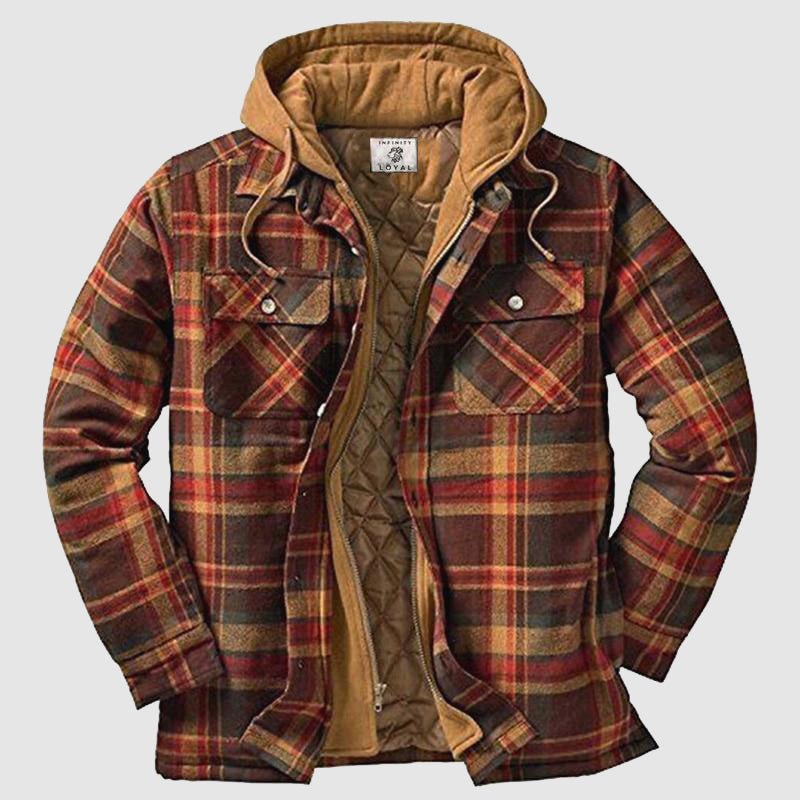 Lily Melbourne Modern Lumberjack Jacket - Stylish, Durable & Warm