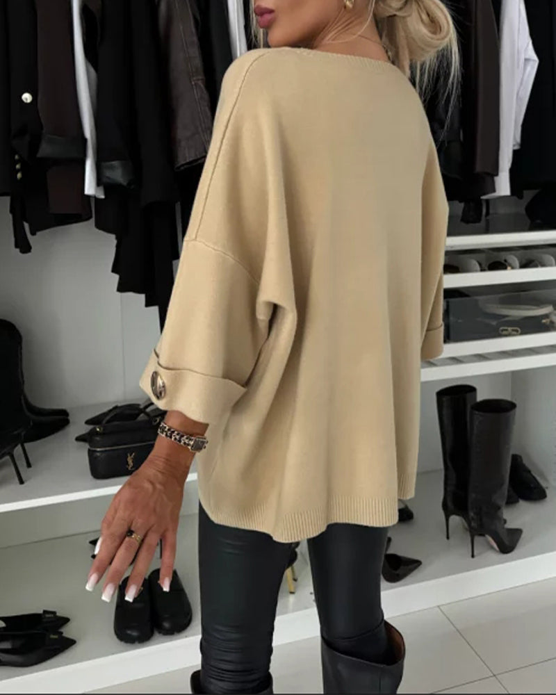 Lily Melbourne Molly Elegant Knit Blouse - Chic, Comfortable & Versatile