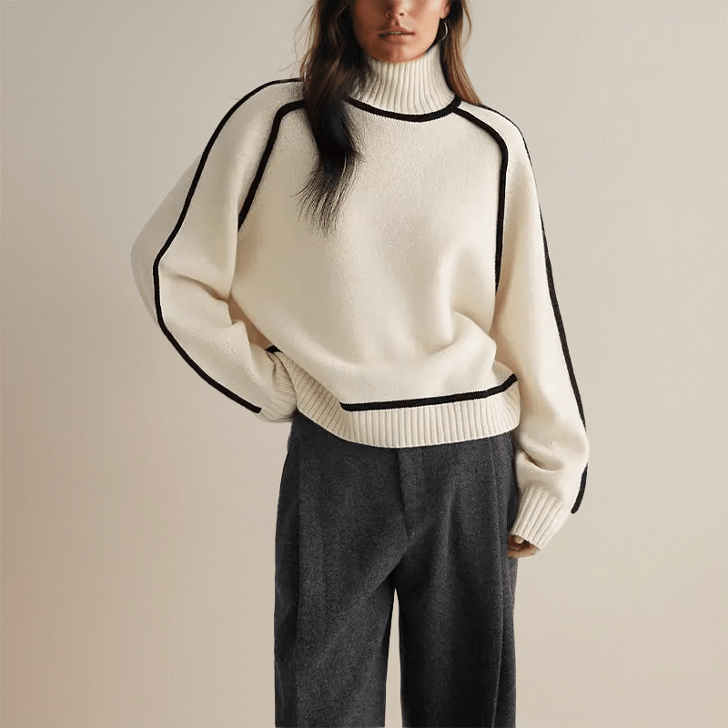 Lily Melbourne New Arrivals Sophie - Luxurious cashmere couture turtleneck sweater