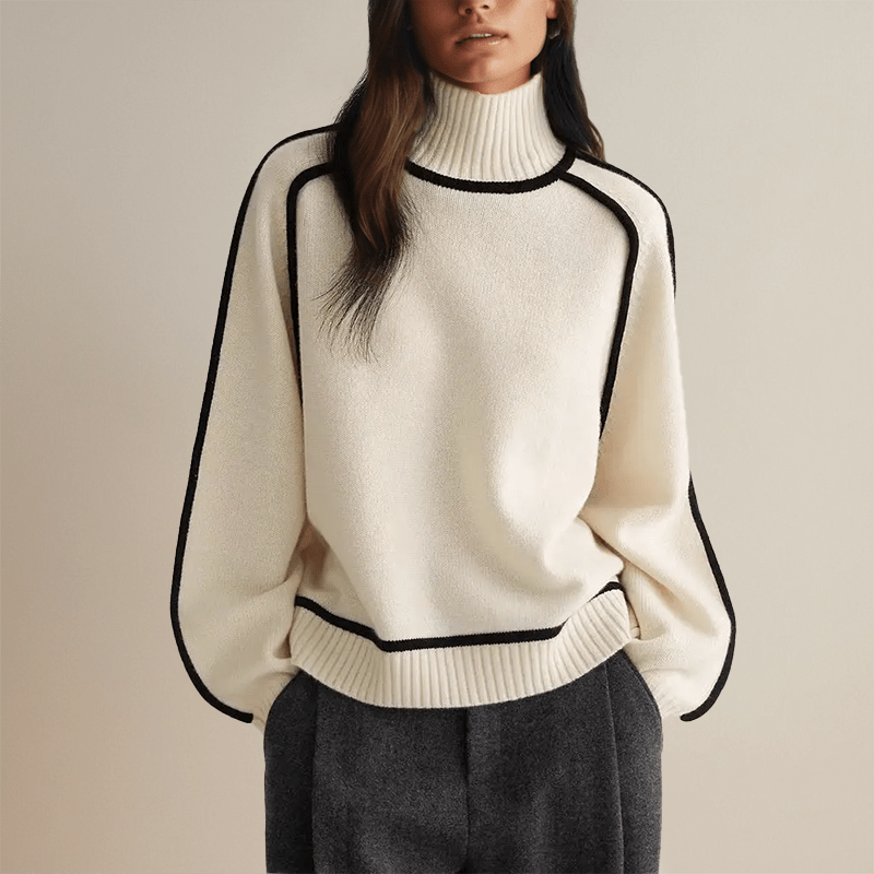 Lily Melbourne New Arrivals Sophie - Luxurious cashmere couture turtleneck sweater
