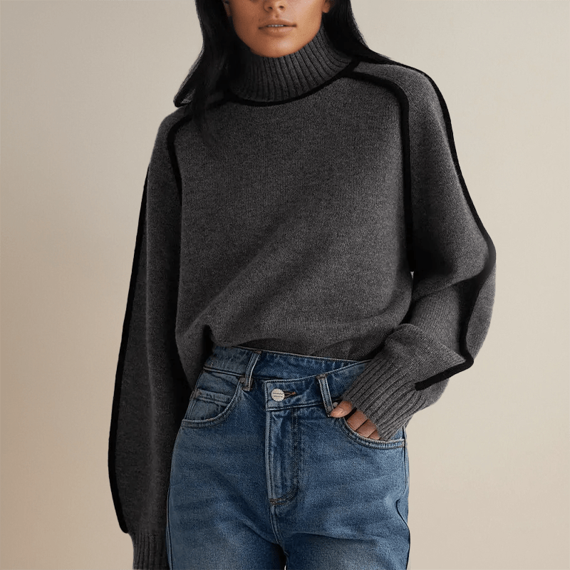 Lily Melbourne New Arrivals Sophie - Luxurious cashmere couture turtleneck sweater