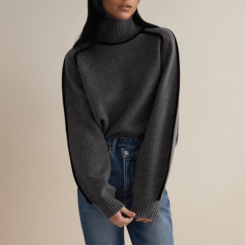 Lily Melbourne New Arrivals Sophie - Luxurious cashmere couture turtleneck sweater