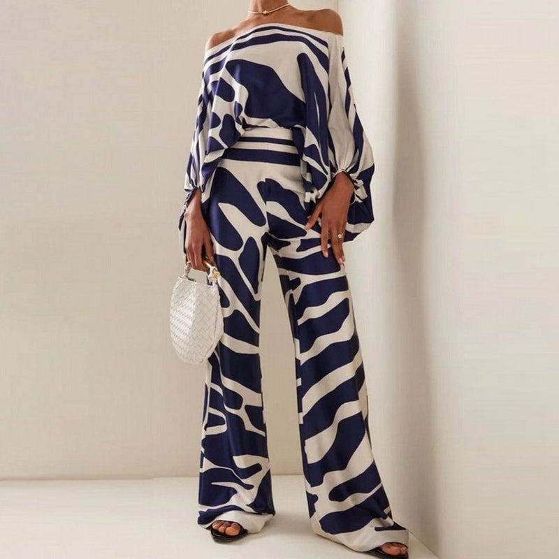 Lily Melbourne Sets Elegant Comfy Silk Summer Blouse & Pants Set for Women | Austen