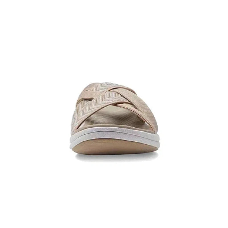Lily Melbourne Slippers Women's Open-Toe Orthopedic Sandals – Adjustable Fit and Cushioned Sole