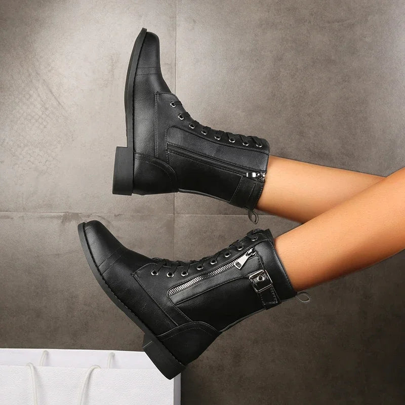 Lily Melbourne Sophie - Stylish modern lace-up boots for all occasions