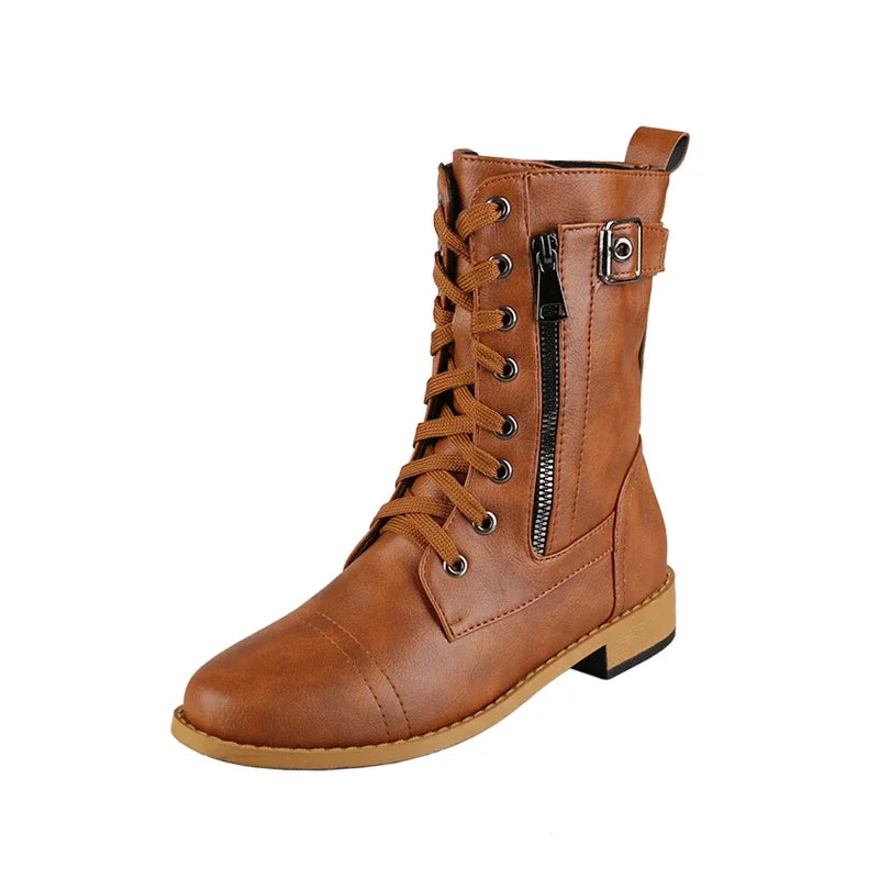 Lily Melbourne Sophie - Stylish modern lace-up boots for all occasions