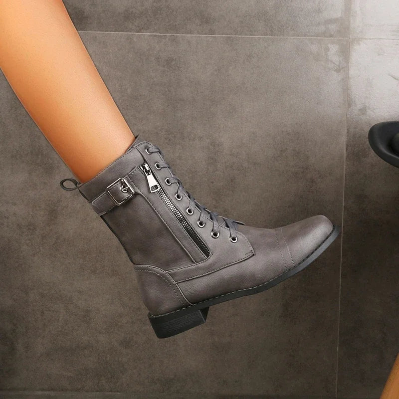 Lily Melbourne Sophie - Stylish modern lace-up boots for all occasions