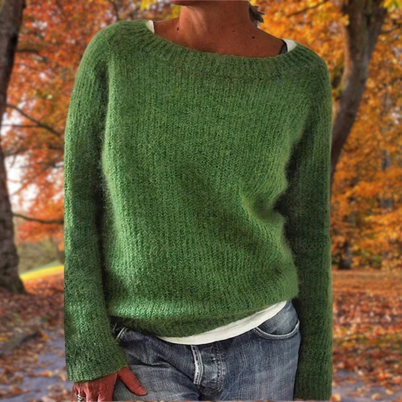 Lily Melbourne Sweater Pleun - Classic wool sweater for timeless comfort and style