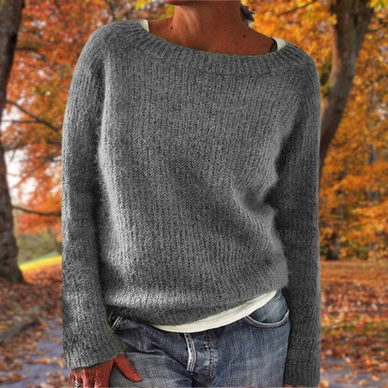 Lily Melbourne Sweater Pleun - Classic wool sweater for timeless comfort and style