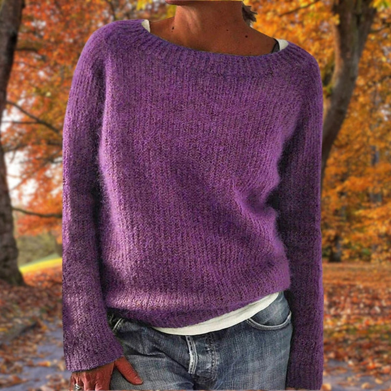 Lily Melbourne Sweater Pleun - Classic wool sweater for timeless comfort and style