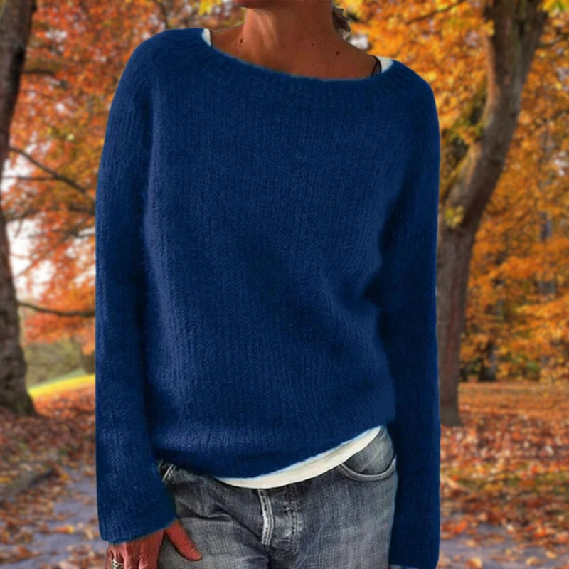 Lily Melbourne Sweater Pleun - Classic wool sweater for timeless comfort and style