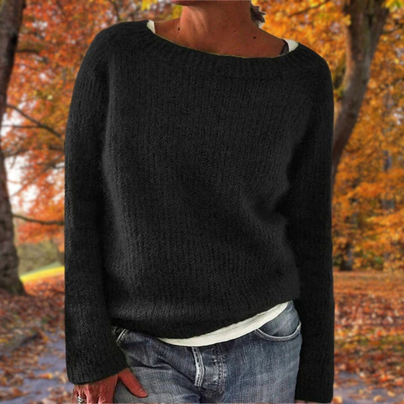 Lily Melbourne Sweater Pleun - Classic wool sweater for timeless comfort and style