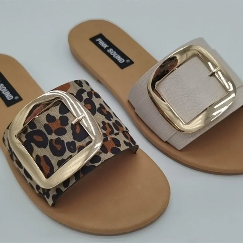 Lily Melbourne Tatiana - Summer Women's Luxury Flat Slippers