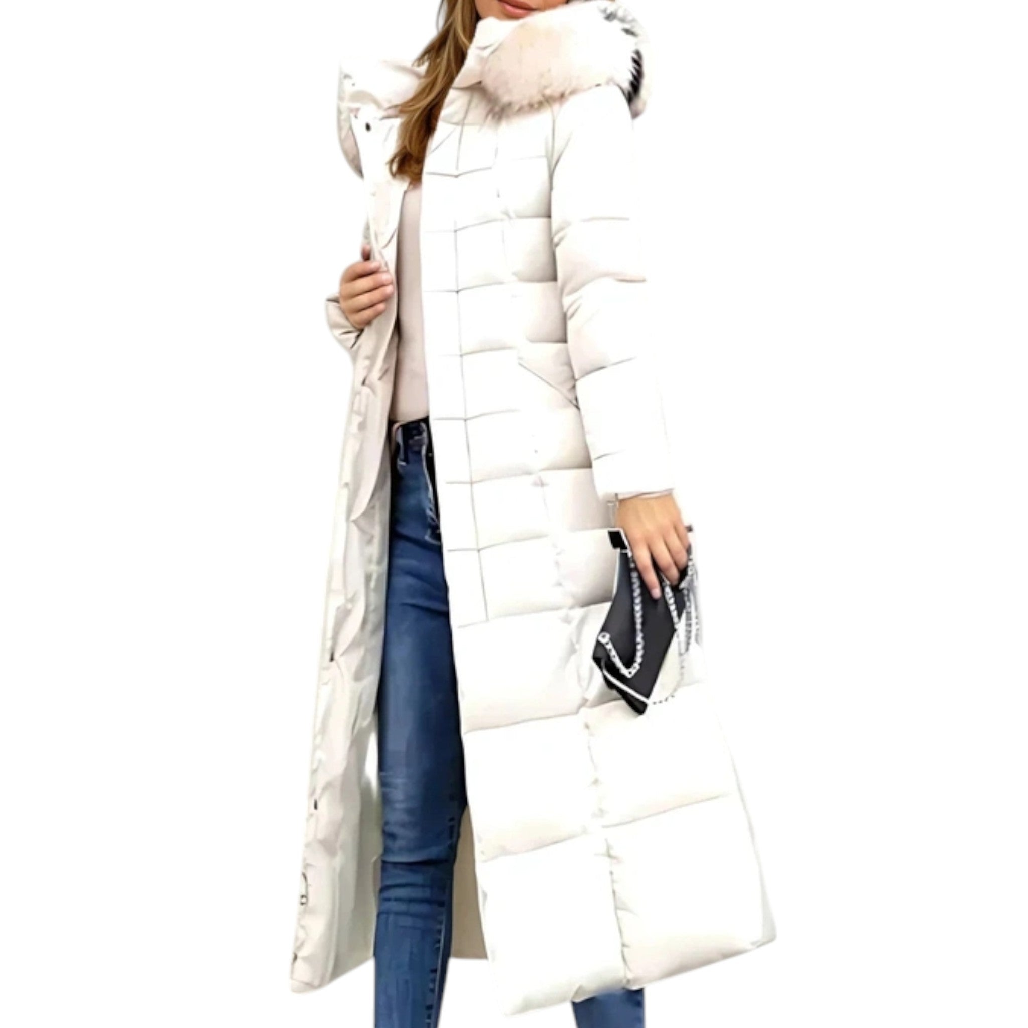 Felicia - Ultralight Winter Trench Coat For Chic Warmth