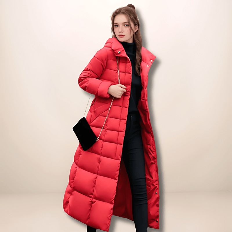Lily Melbourne Women's Coat Felicia - Ultralight winter trench coat for chic warmth