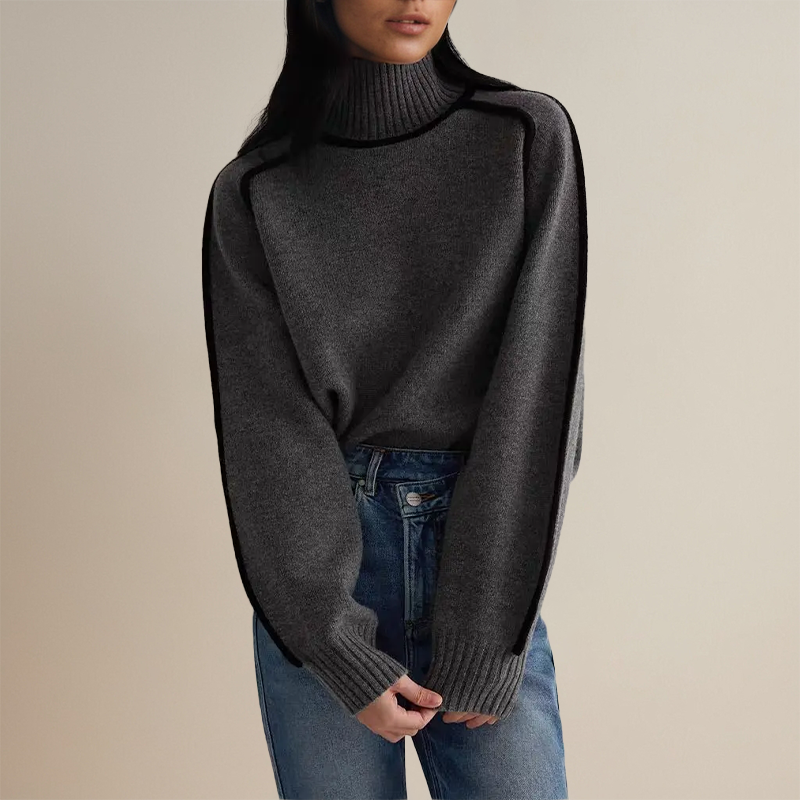 Lily Melbourne Zinnia Knit Turtleneck Sweater - Chic Fall Essential