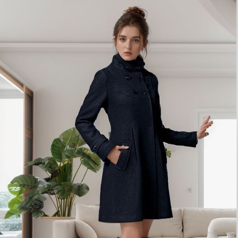 Lily Melbourne fb-0997 Bella - Elegant cashmere coat for timeless style and warmth