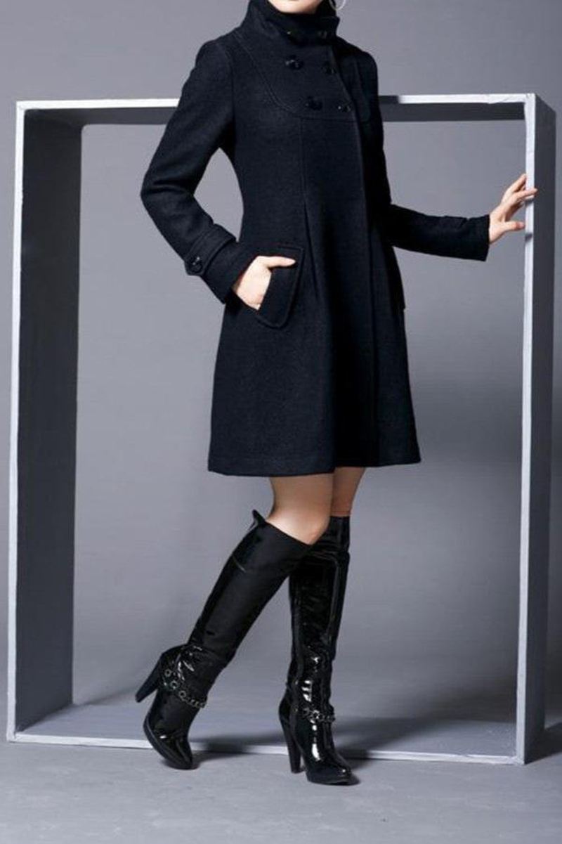 Lily Melbourne fb-0997 Bella - Elegant cashmere coat for timeless style and warmth