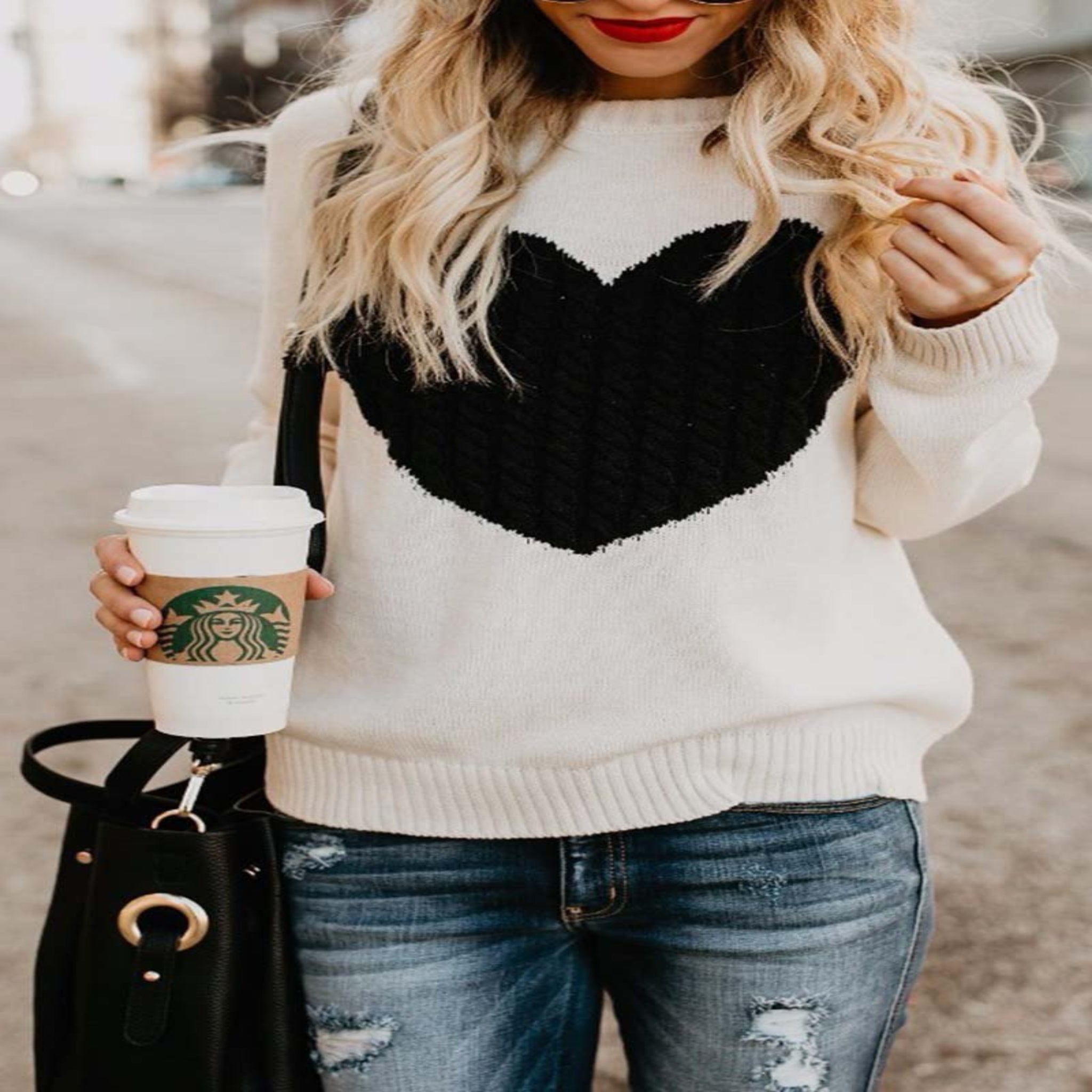 Lily Melbourne sara-berlin mode120241016 Cozy Casual Winter Sweater - Warm, Stylish & Relaxed Fit