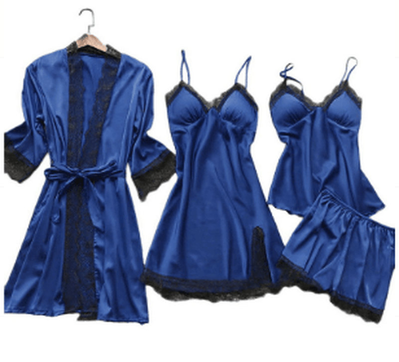 Lily Melbourne women's lingerie set Isabella 5-Piece Satin Lingerie Set | Luxurious Comfort & Elegance