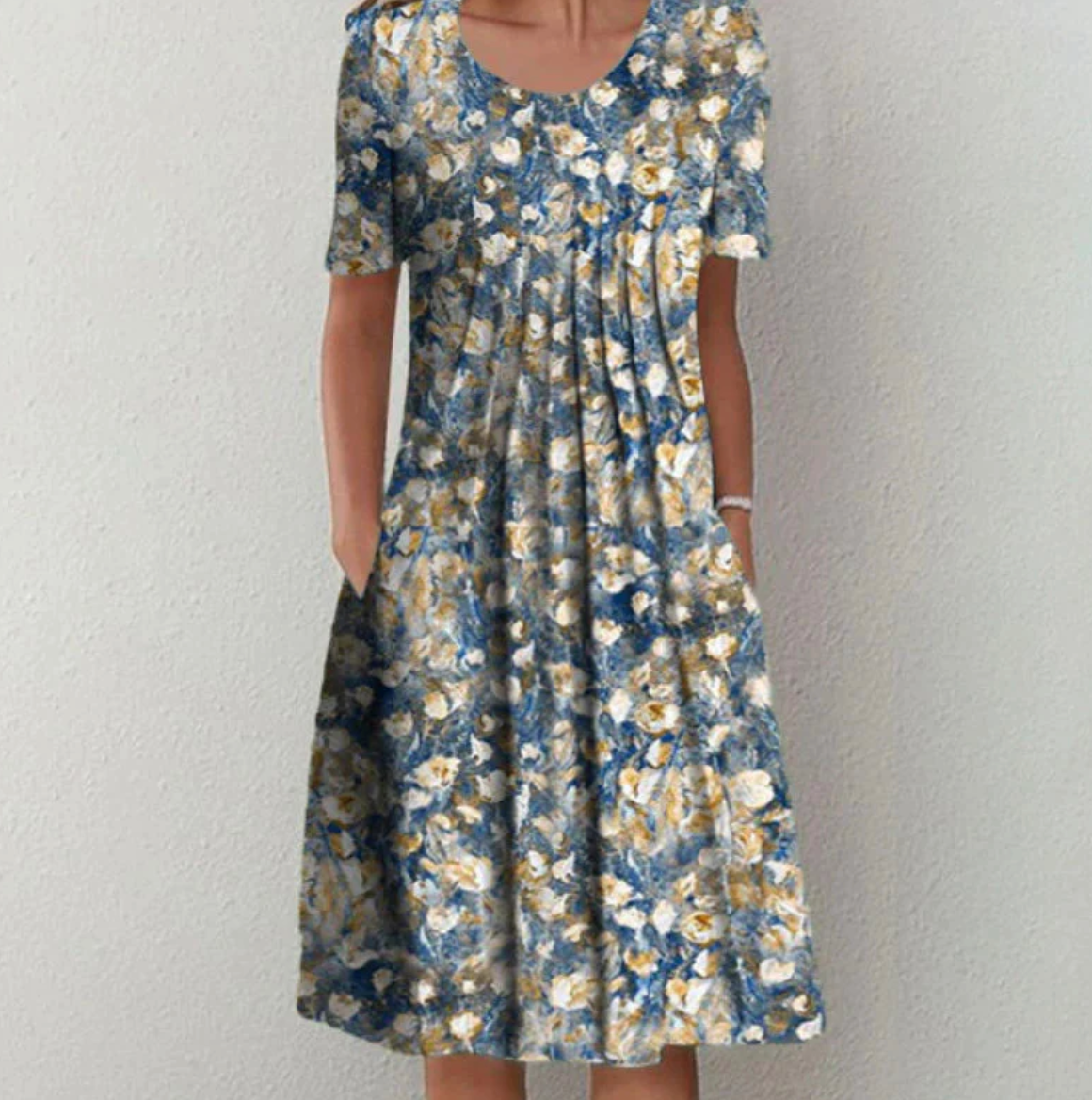 Vibrant Women's Midi Summer Dress - Stylish & Comfortable 4