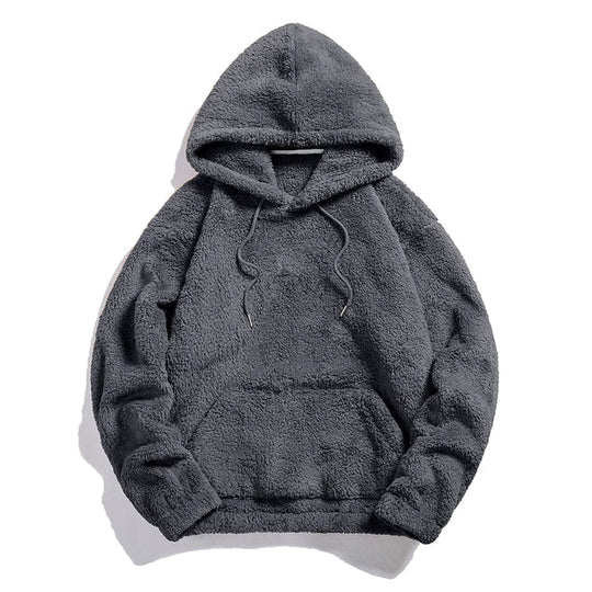 Women's Hooded Sherpa Pullover – Ultra-Soft Fleece Hoodie for Cold Weather Hoodies