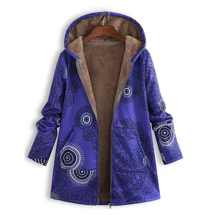 Women's Parka Winter Coat – Insulated Mid-Length Jacket with Pockets Parkas