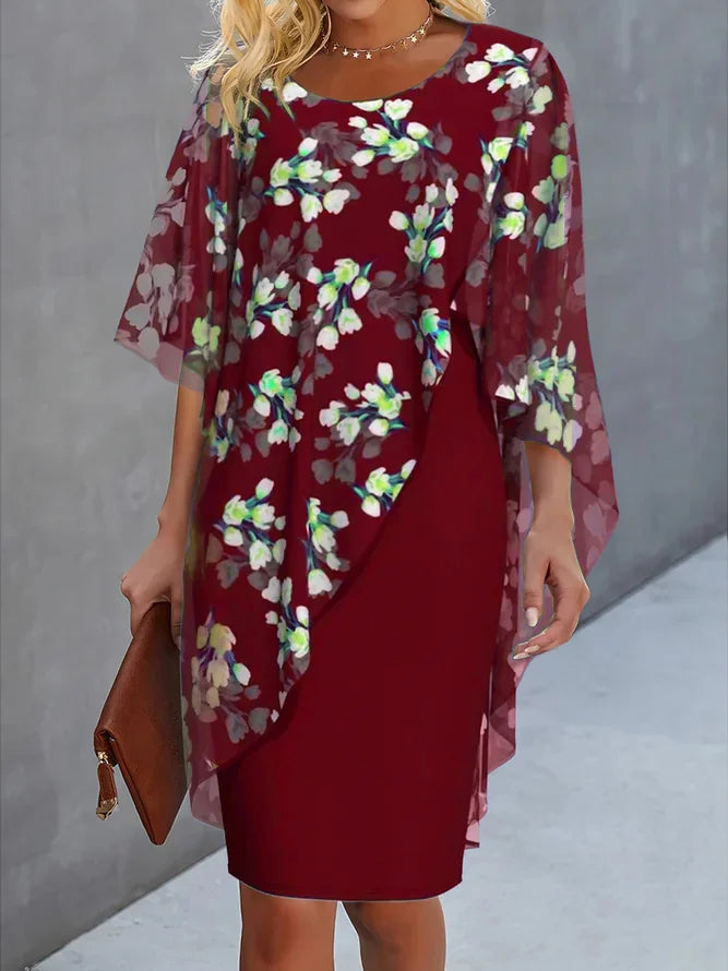 Women's Floral Mini Dress for Summer 1