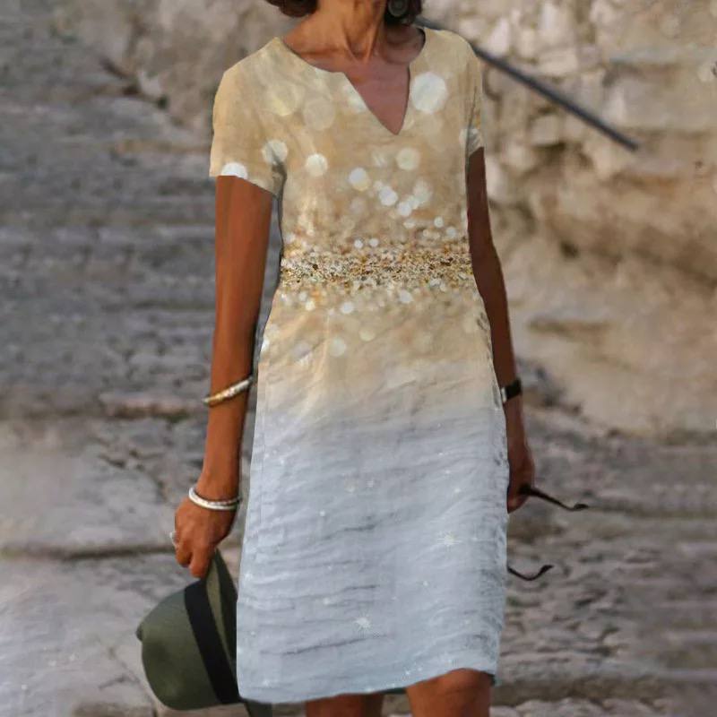 Women's Floral Mini Dress for Summer 2