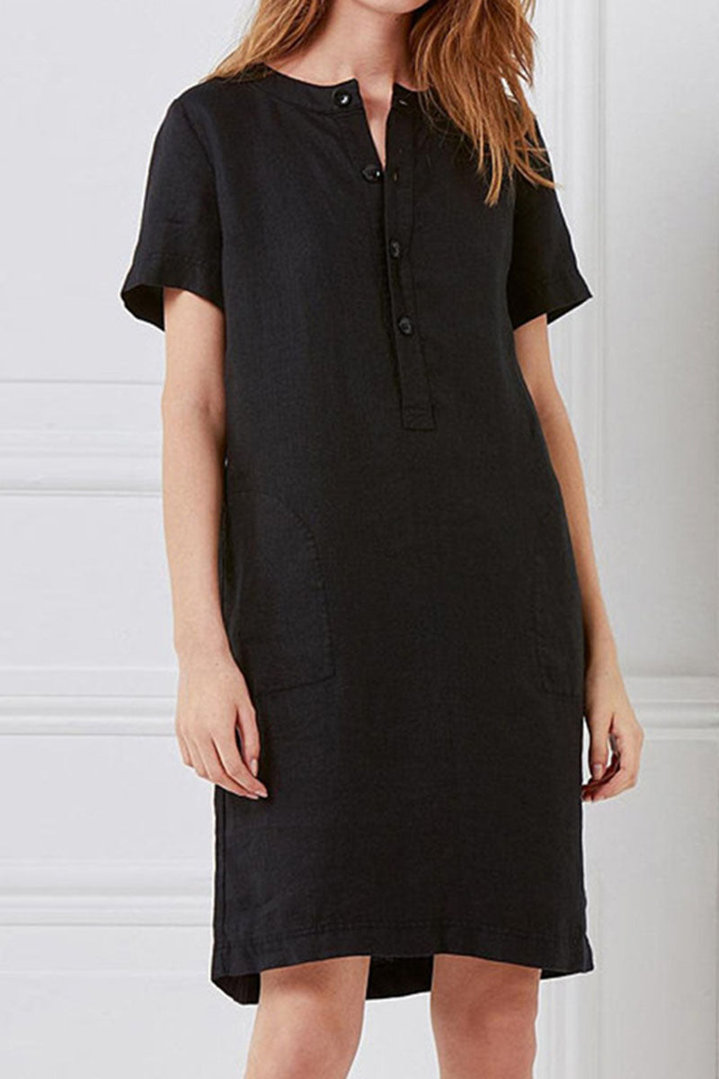 Women's Loose Fit Short Sleeve Summer Dress for Casual Style 6