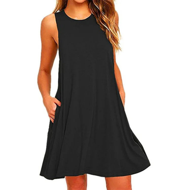 Women's Mini Dress Blue Summer Dresses 5