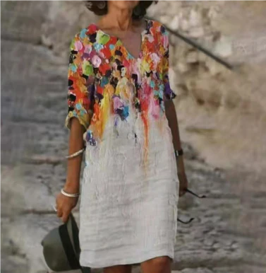 Women's Mini Dress Multi-Color 4