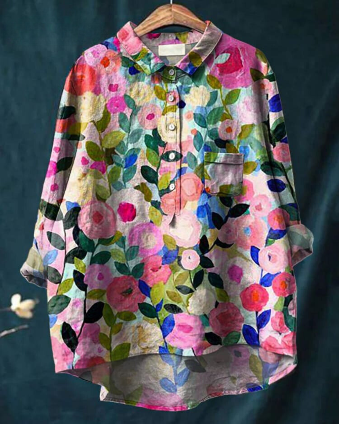 Isla™ | Floral Print Blouse 1+1 Free