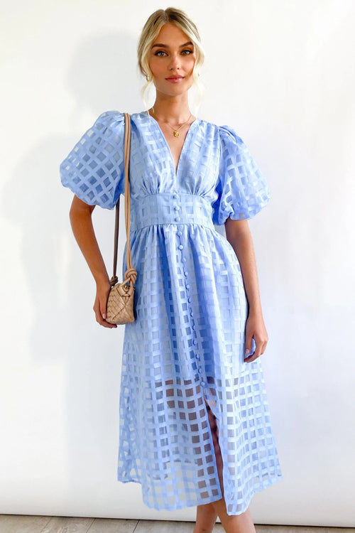 Charming Summer Midi Dress by Domenica - Perfect for Every Occasion