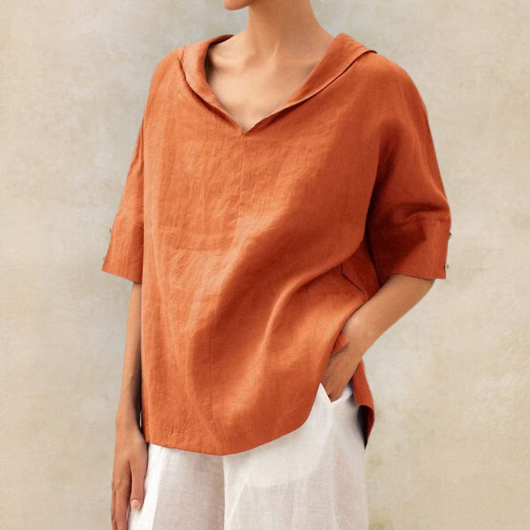 Grace™ | Oversized Collar Shirt