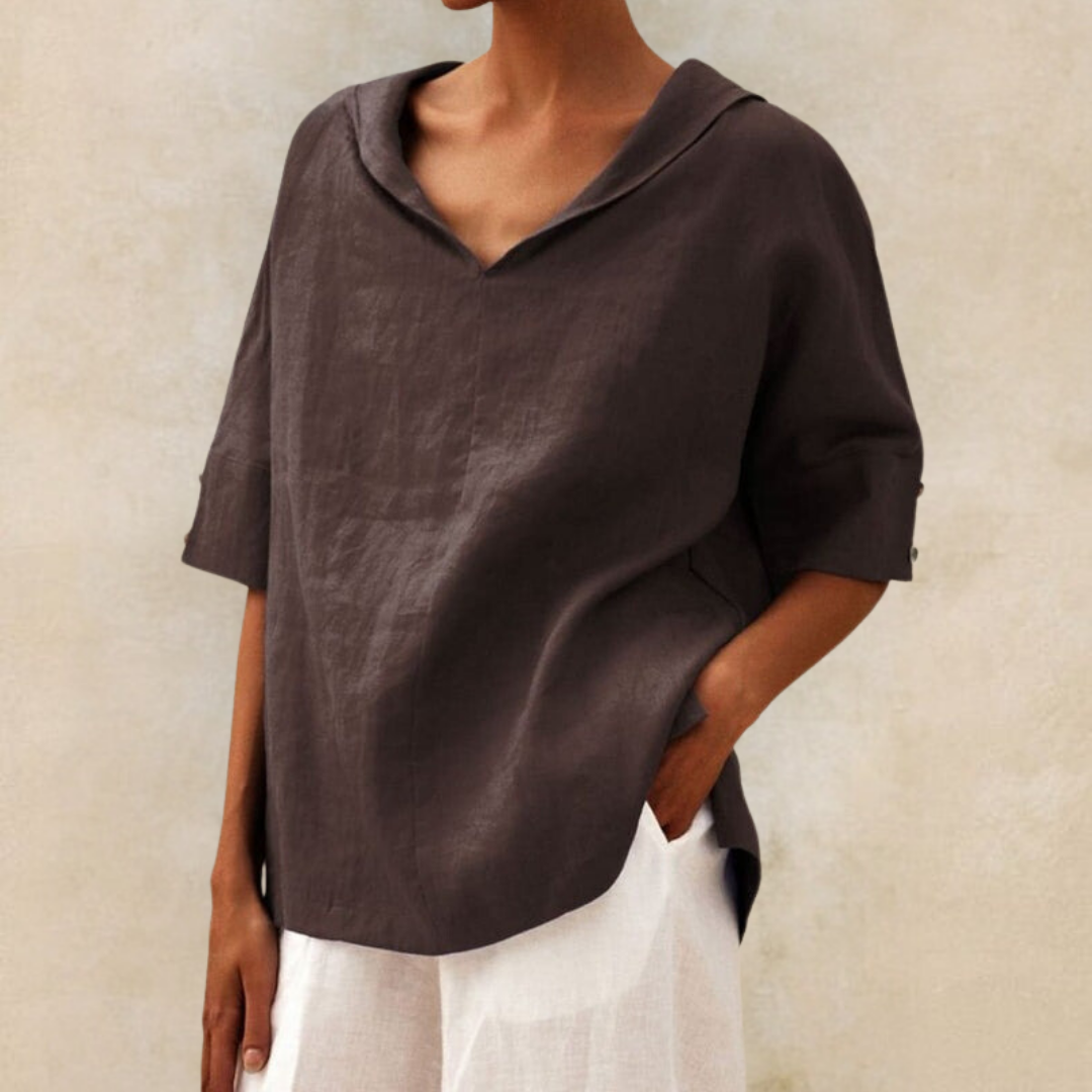 Grace™ | Oversized Collar Shirt