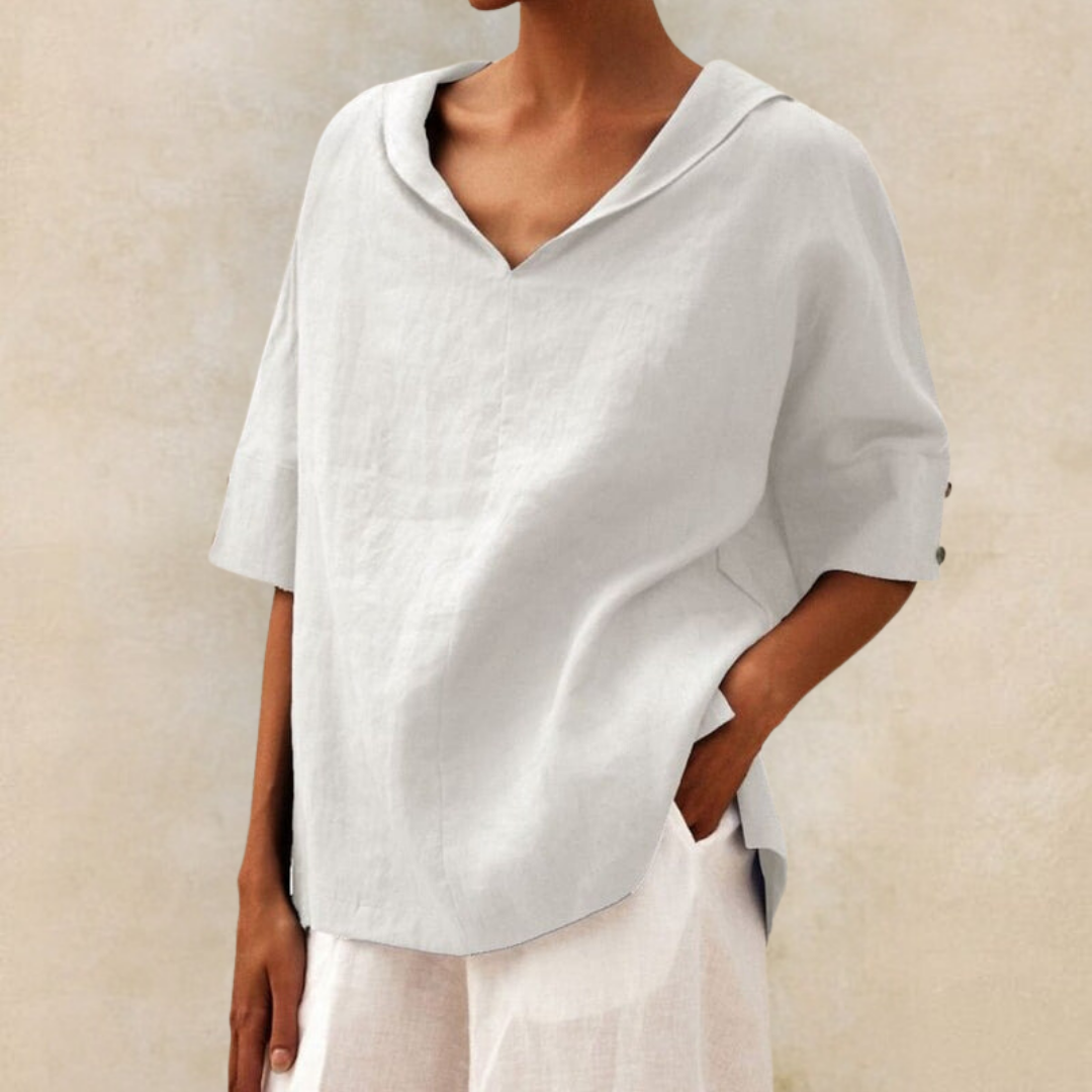 Grace™ | Oversized Collar Shirt