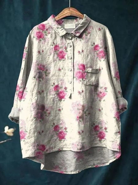 Isla™ | Floral Print Blouse 1+1 Free